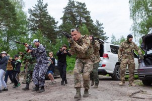Урок начальной военной подготовки