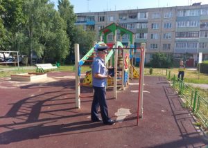 Детские площадки в Раменском проверяет Госадмтехнадзор