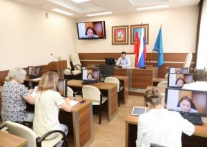 Глава Раменского городского округа Виктор Неволин провёл очередное заседание штаба с руководителями ТУ и представителями «Мособлгаза»