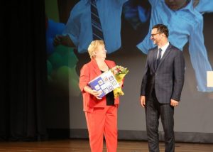 На педагогической конференции поздравили учителей