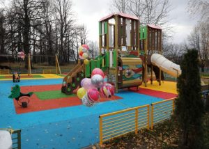 В Раменском округе открыли новую детскую игровую площадку