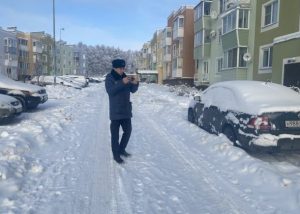Госадмтехнадзором пресечены случаи препятствия автомобилями вывозу мусора