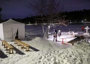 В Раменском г.о. в крещенских купаниях приняли участие 2300 человек