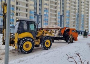 В Раменском городском округе от снега очищено 1 047 546 кв м территории