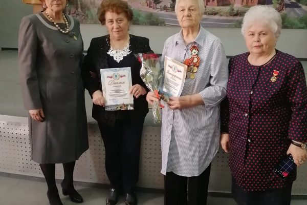 Ветеранская организация ТУ Новохаритоновское удостоена награды