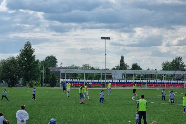 Футбольный турнир в честь Дня защиты детей провели в ТУ Новохаритоновское