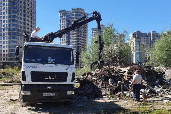 52 несанкционированных свалки убрал регоператор ЭкоЛайн-Воскресенск за пять месяцев