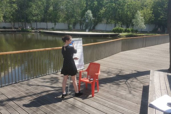 В прошедшую субботу на пруду Чернавка вновь состоялся новый молодёжный проект «Лето на Чернавке»