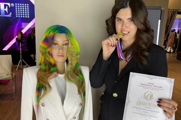 Раменчанка заняла первое место на чемпионате по парикмахерскому искусству