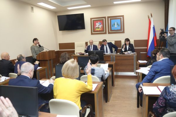 Сегодня в зале заседаний администрации округа состоялось заседание Раменского окружного Совета депутатов