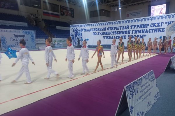 Открытый турнир по художественной гимнастике «Гжельские узоры» прошел во СК «Борисоглебский» в 8-й раз