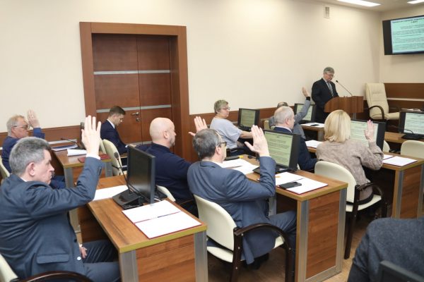 Размер платы за содержание жилого помещения утвердили на заседании Совета депутатов