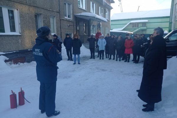 В МКУ «Рамспас и ПЧС» провели тренировочную эвакуацию