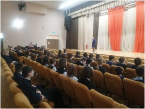 В МОУ «Раменская СОШ № 35 «Вектор успеха» прочитана лекция на тему: «Курить-здоровью вредить!»