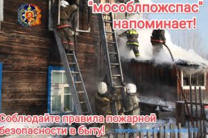 Работники ГКУ МО «Мособлпожспас» ПРЕДУПРЕЖДАЮТ!