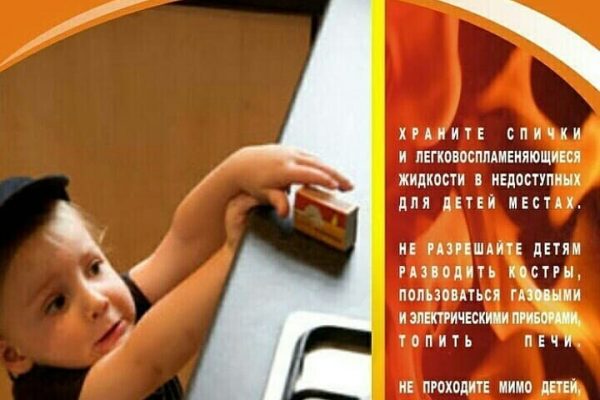 Родителей в Подмосковье просят напомнить детям правила пожарной безопасности летом