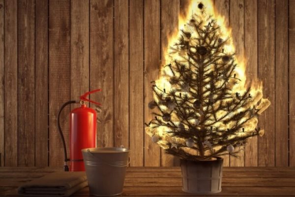 Как безопасно нарядить новогоднюю елку?