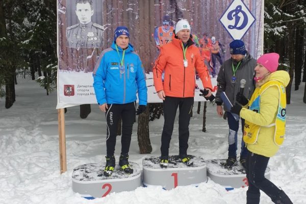 Раменский лыжник выиграл две серебряные медали в Одинцово
