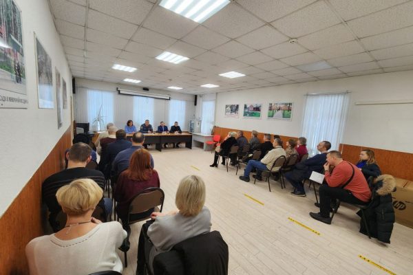 Встреча с населением прошла в администрации МКУ «ТУ «Быково»» Раменского городского округа