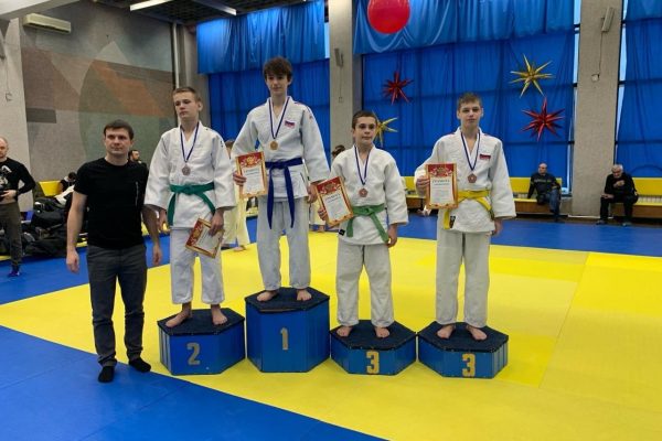 Дзюдоисты из Раменского взяли медали на турнире в Дзержинском