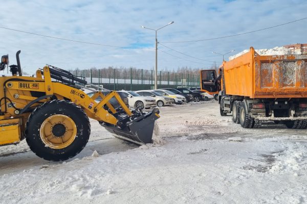 Службы округа переведены на усиленный режим работы из-за снегопада