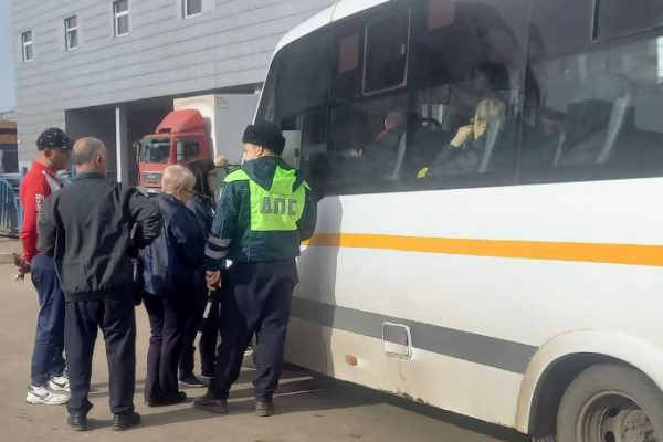 Рейд «Автобус — нелегал» провели в Раменском