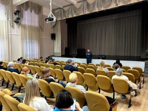 На общешкольных собраниях в Раменском округе рассказывают о пожарной безопасности