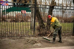 В Раменском округе началась весенняя уборка