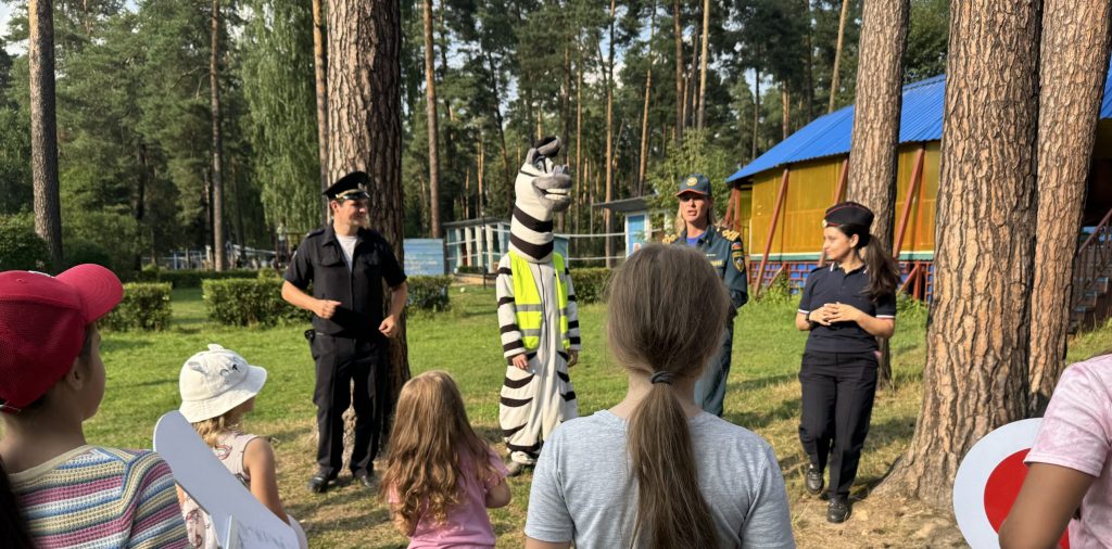 Раменские полицейские провели акцию «Зарядка со стражем порядка»
